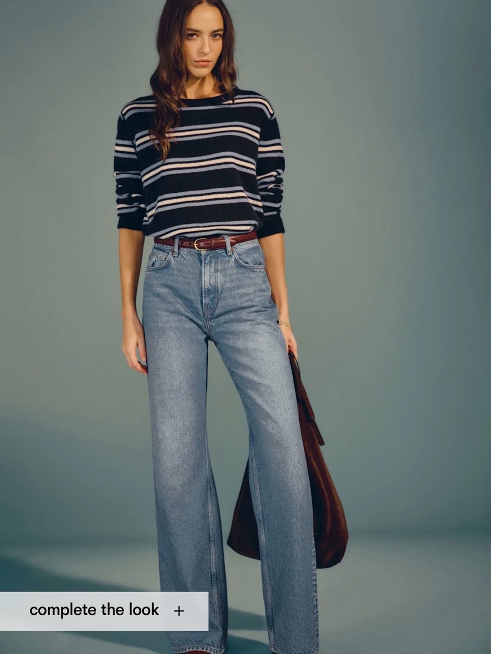 Reformation | Cary High Rise Slouchy Wide Leg Jeans
